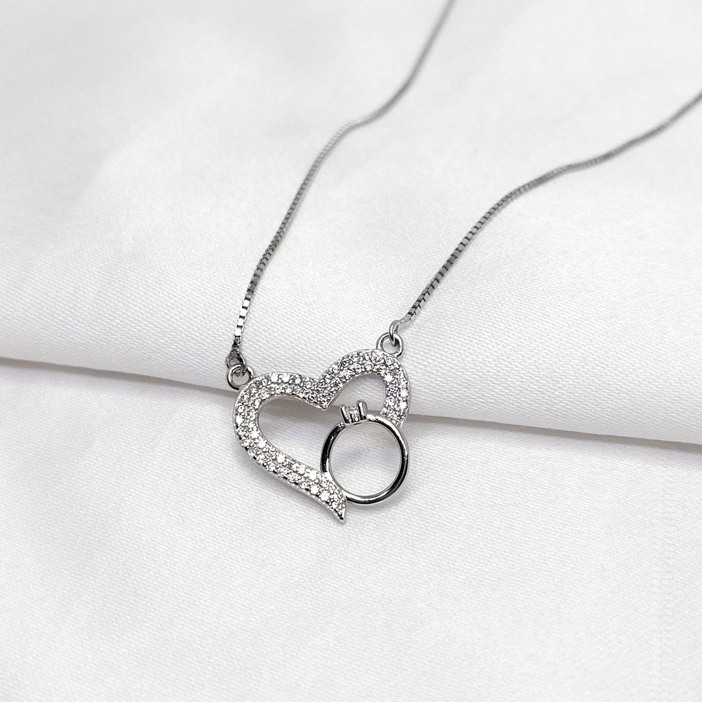 Heart Luxe 925 Silver Necklace