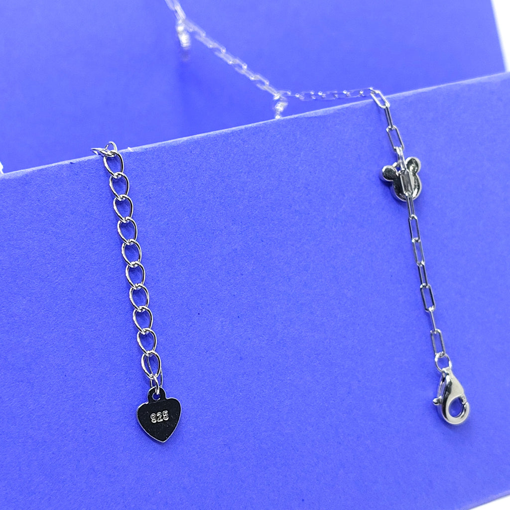 Elegant Clover 925 Silver Anklet
