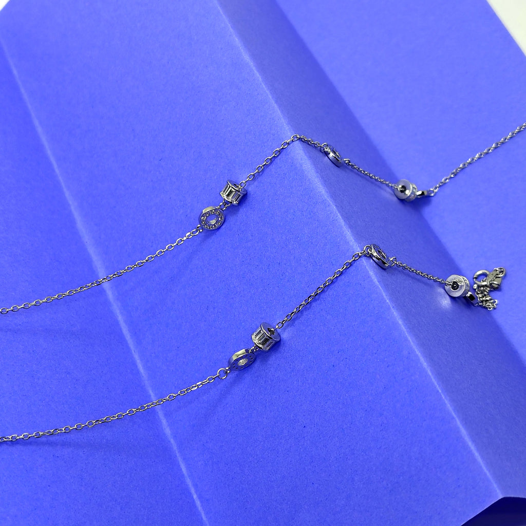 Bloom Charm 925 Silver Anklet