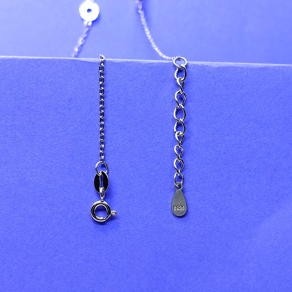 Bloom Charm 925 Silver Anklet
