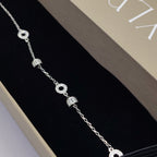Bloom Charm 925 Silver Anklet