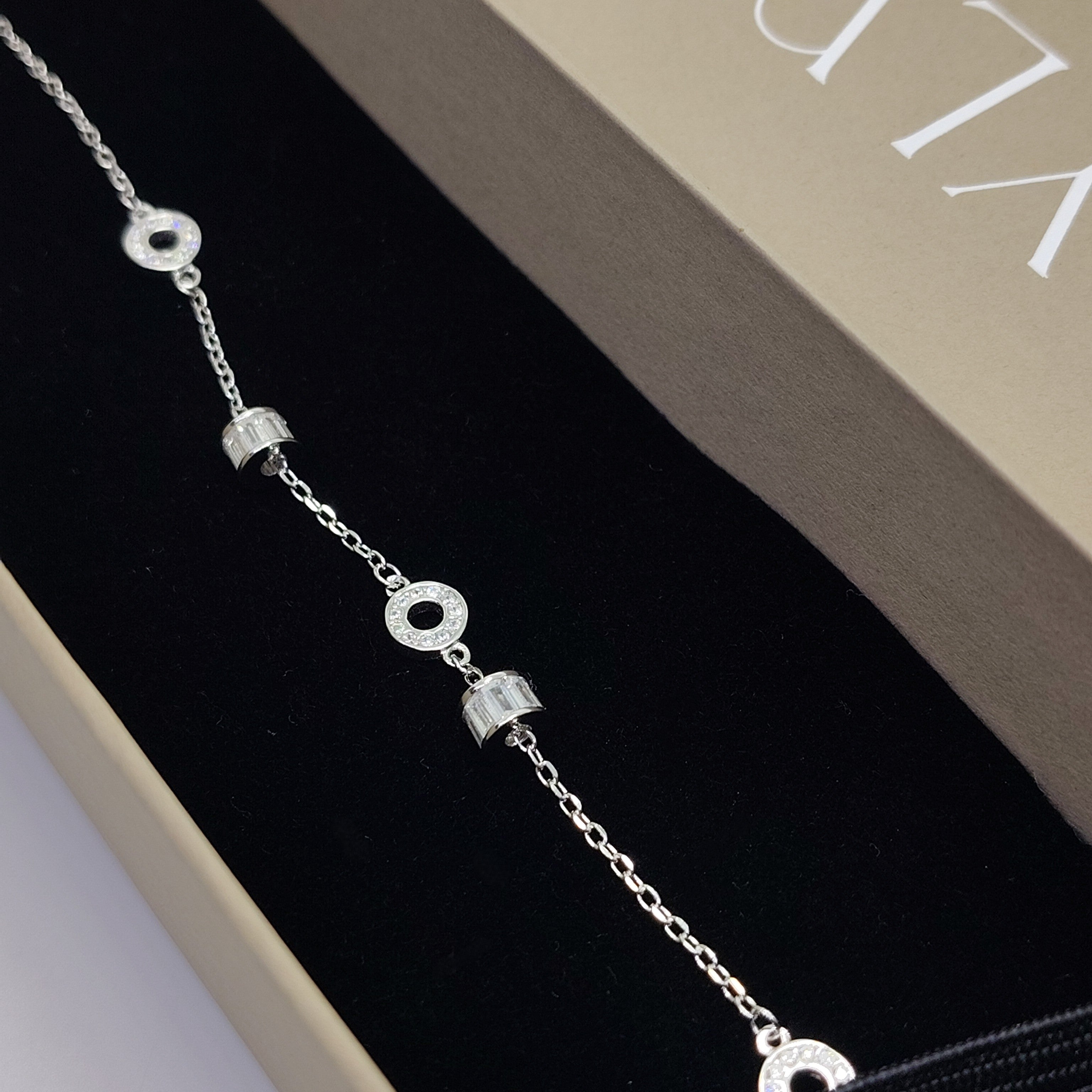 Bloom Charm 925 Silver Anklet