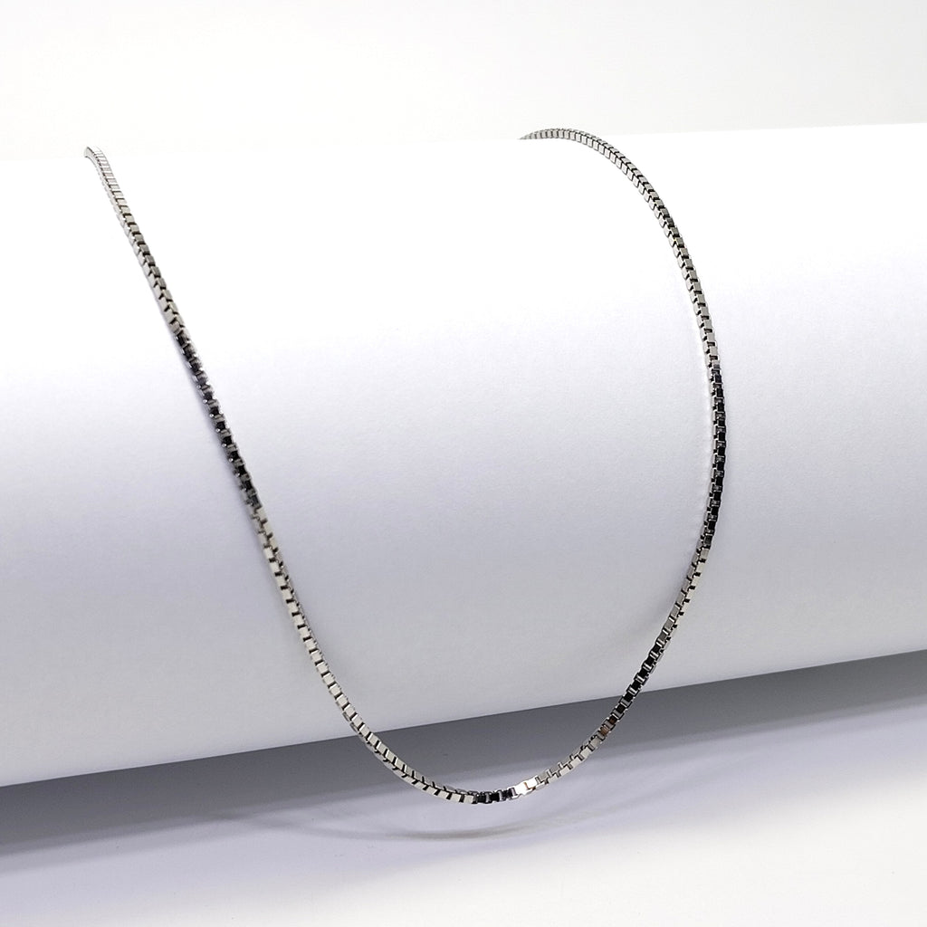 925 Silver Square Link 925 Silver Chain - Heavy Weight