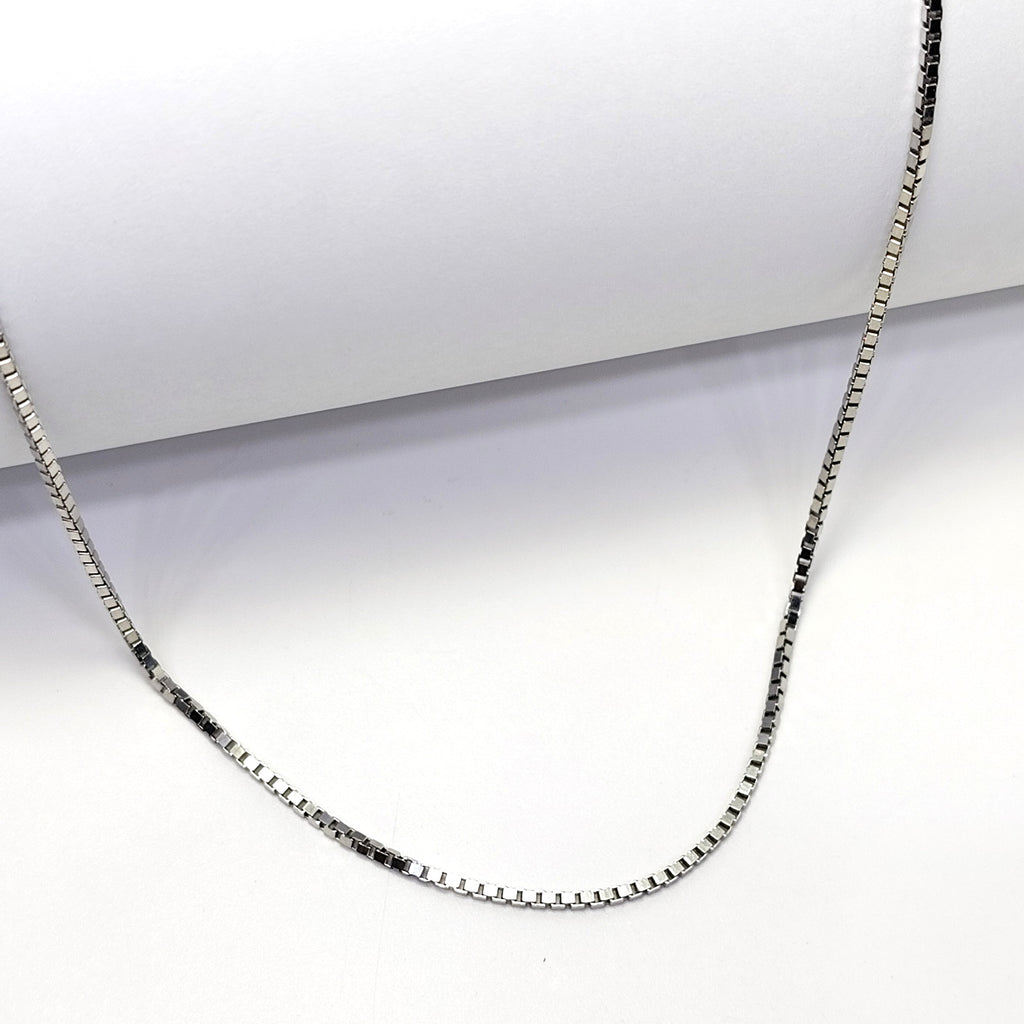 925 Silver Square Link 925 Silver Chain - Heavy Weight