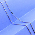 925 Silver Square Link 925 Silver Chain - Heavy Weight