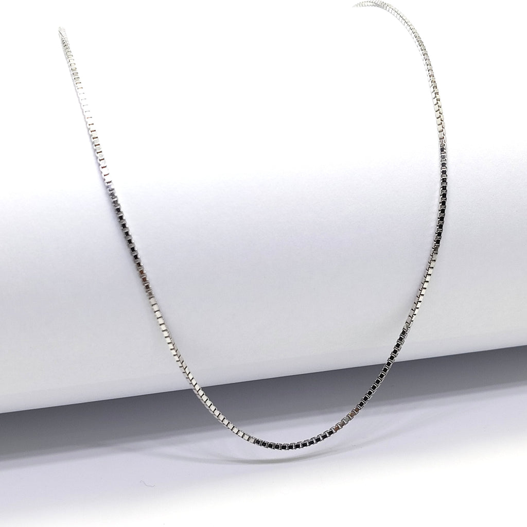 Premium Square Link Box 925 Silver Chain - Light Weight