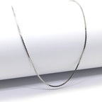 Premium Square Link Box 925 Silver Chain - Light Weight