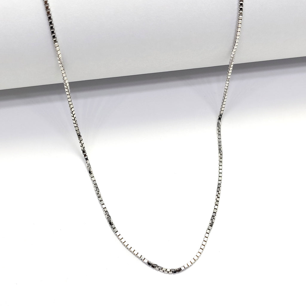 Premium Square Link Box 925 Silver Chain - Light Weight
