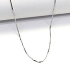 Premium Square Link Box 925 Silver Chain - Light Weight