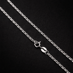 Delicate Shimmer 925 Silver Chain – Modern Minimalist Jewelry