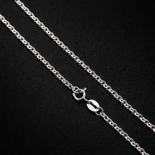 Delicate Shimmer 925 Silver Chain – Modern Minimalist Jewelry