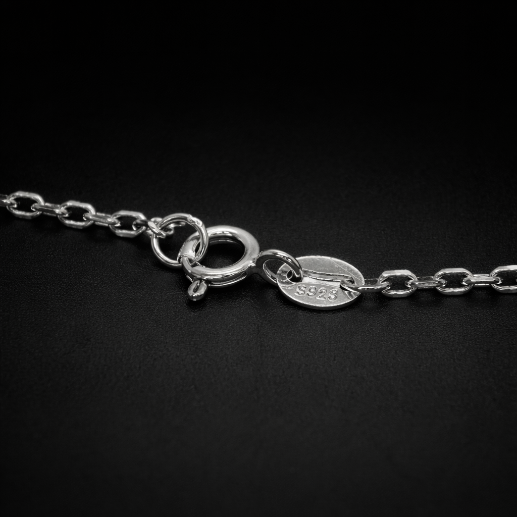 Luxury Slim 925 Silver Chain Necklace – Everyday Chic Statement