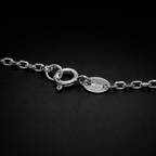 Luxury Slim 925 Silver Chain Necklace – Everyday Chic Statement