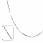 Premium Square Link Box 925 Silver Chain - Light Weight