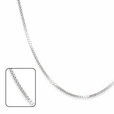 Premium Square Link Box 925 Silver Chain - Light Weight
