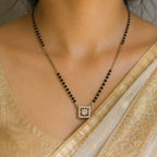 Modern Elegance 925 Silver Mangalsutra - Your everyday signature.