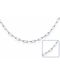 925 Silver Élan Classic Link Chain – Luxury Studio Finish