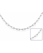 925 Silver Élan Classic Link Chain – Luxury Studio Finish