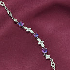 Summer Glow Adjustable 925 Silver Bracelet - Strength doesn’t need to shout.