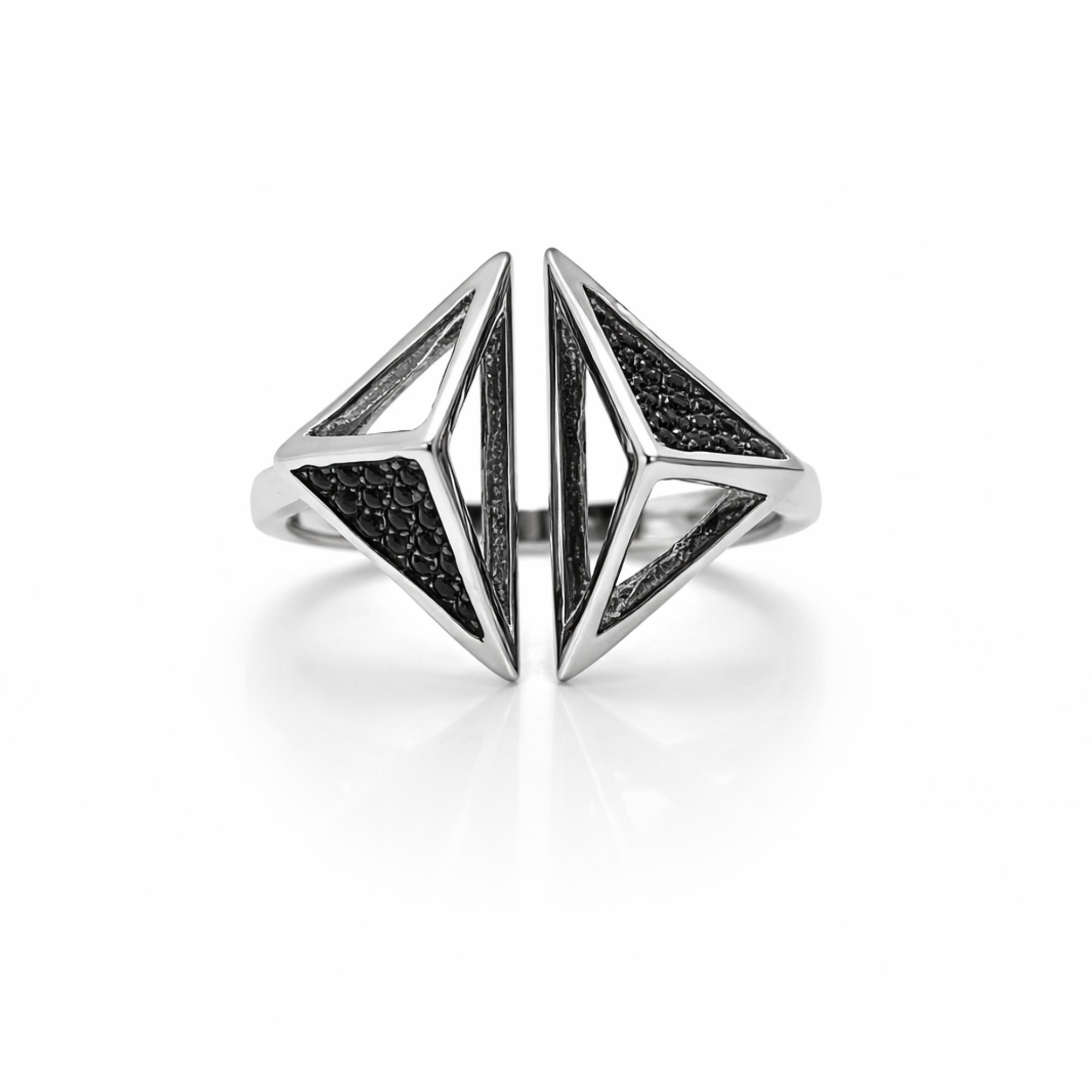 Silver Statement Office wear Ring