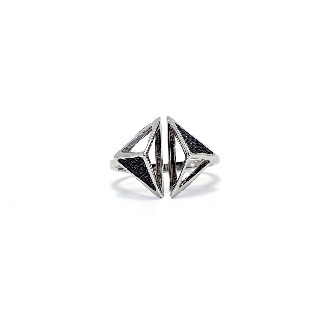 Silver Statement Office wear Ring
