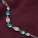 Ocean Mist Adjustable 925 Silver Bracelet - Jewellery for women who lead.