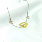 Golden Butterfly 925 Silver Bracelet - For women who don’t wait — they build.