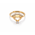 Rosé Grace Ring 925 Silver Ring - Designed to catch the light beautifully.