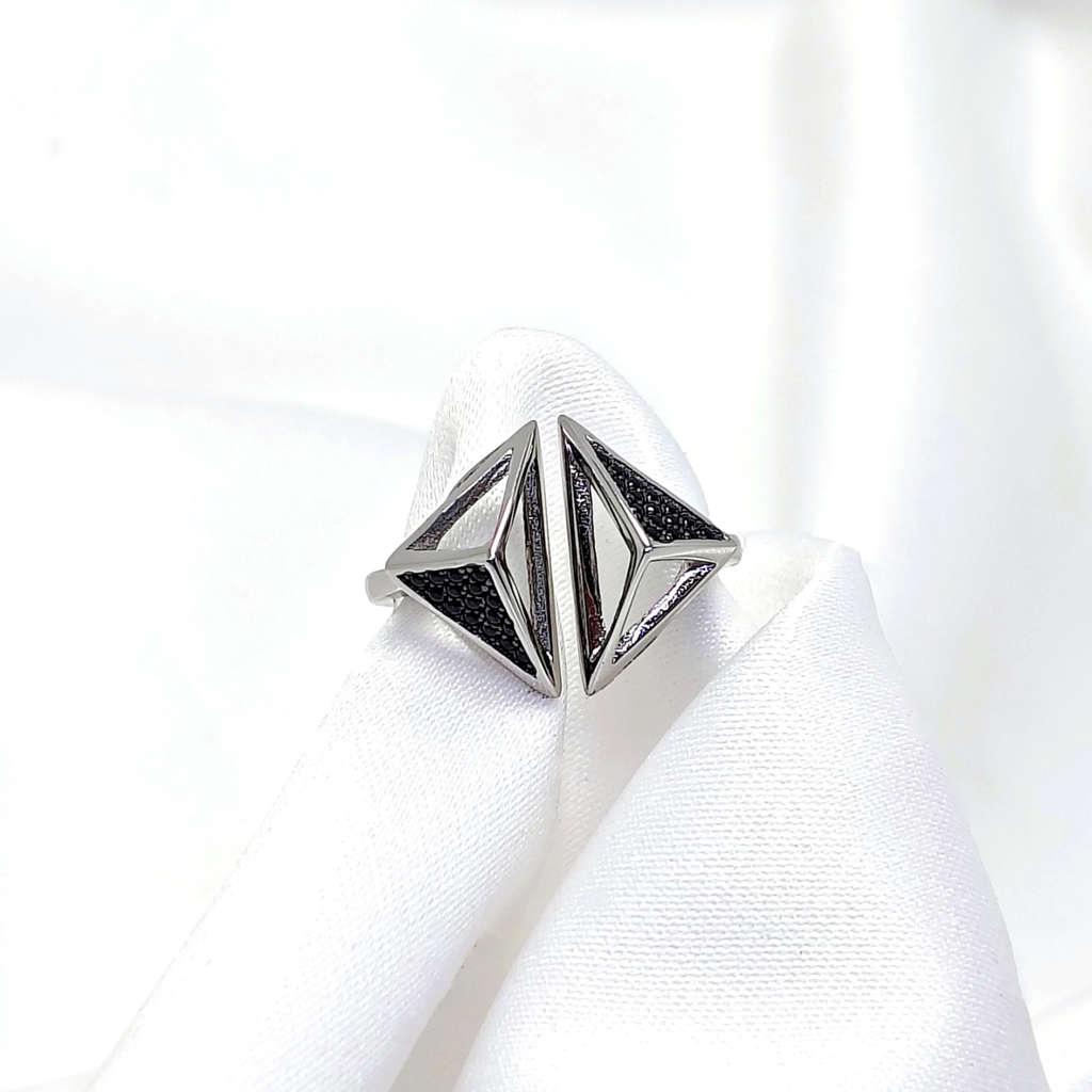 Silver Statement Office wear Ring
