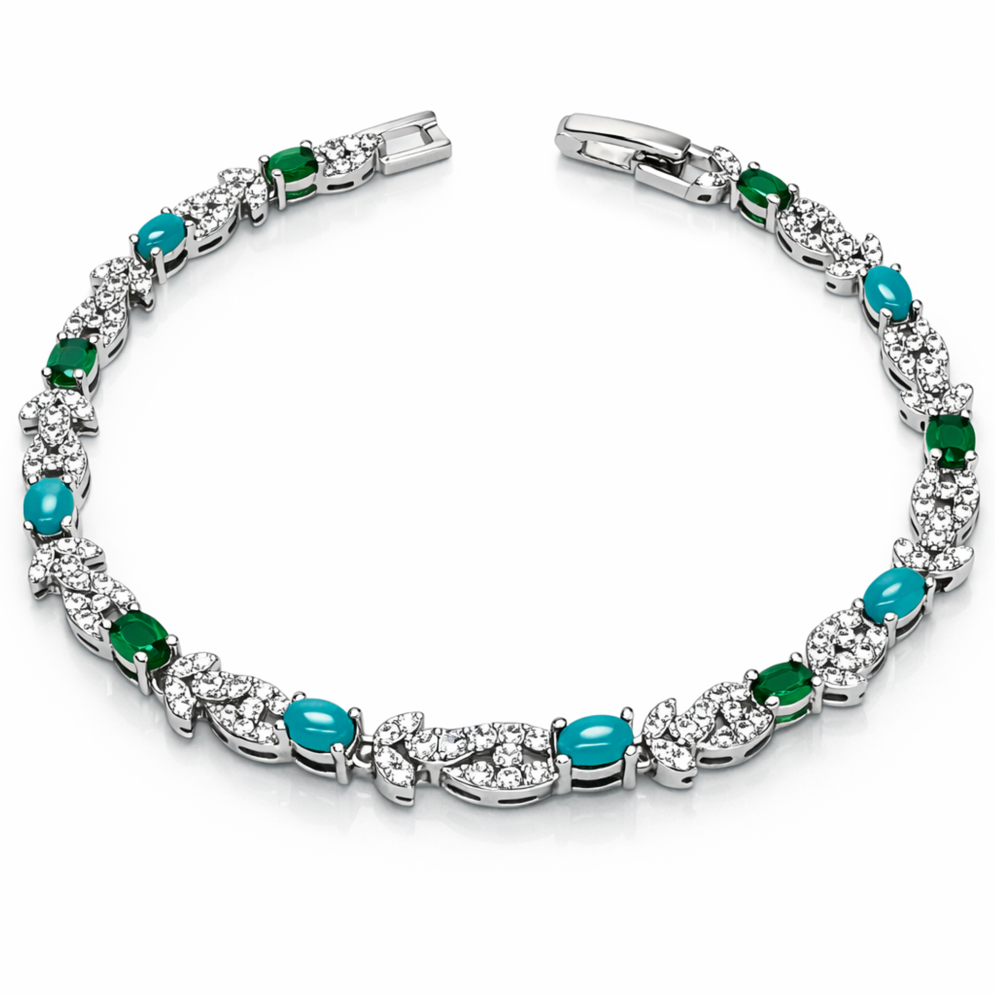 Opulent Multi Pearl White 925 Silver Bracelet - For women who don’t wait — they build.