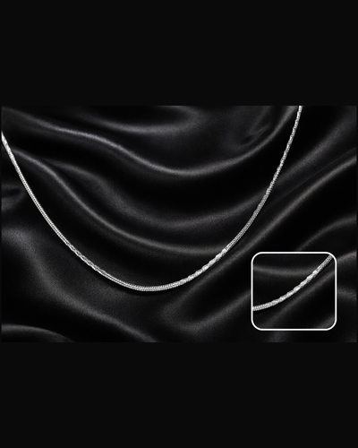 Aurex Premium Silver Chain – Signature High-Gloss Edition