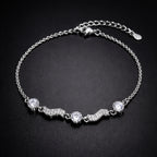 Soft Flow 925 Silver Bracelet - Subtle enough for work, strong enough to be noticed.