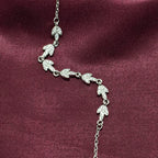 Elegant Flow 925 Silver Bracelet - Subtle enough for work, strong enough to be noticed.