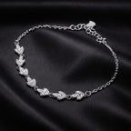Elegant Flow 925 Silver Bracelet - Subtle enough for work, strong enough to be noticed.