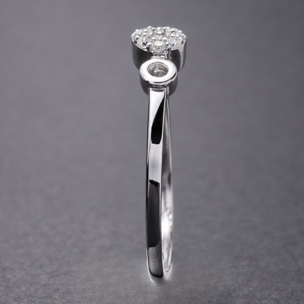 Interlocking Circle Silver Ring