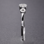 Interlocking Circle Silver Ring