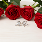 Silver Arrow Shape 925 Silver Stud Earrings - Your everyday signature.