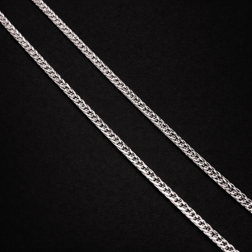 Iced Shine 925 Silver Chain – Ultra-Fine Sparkle Chain