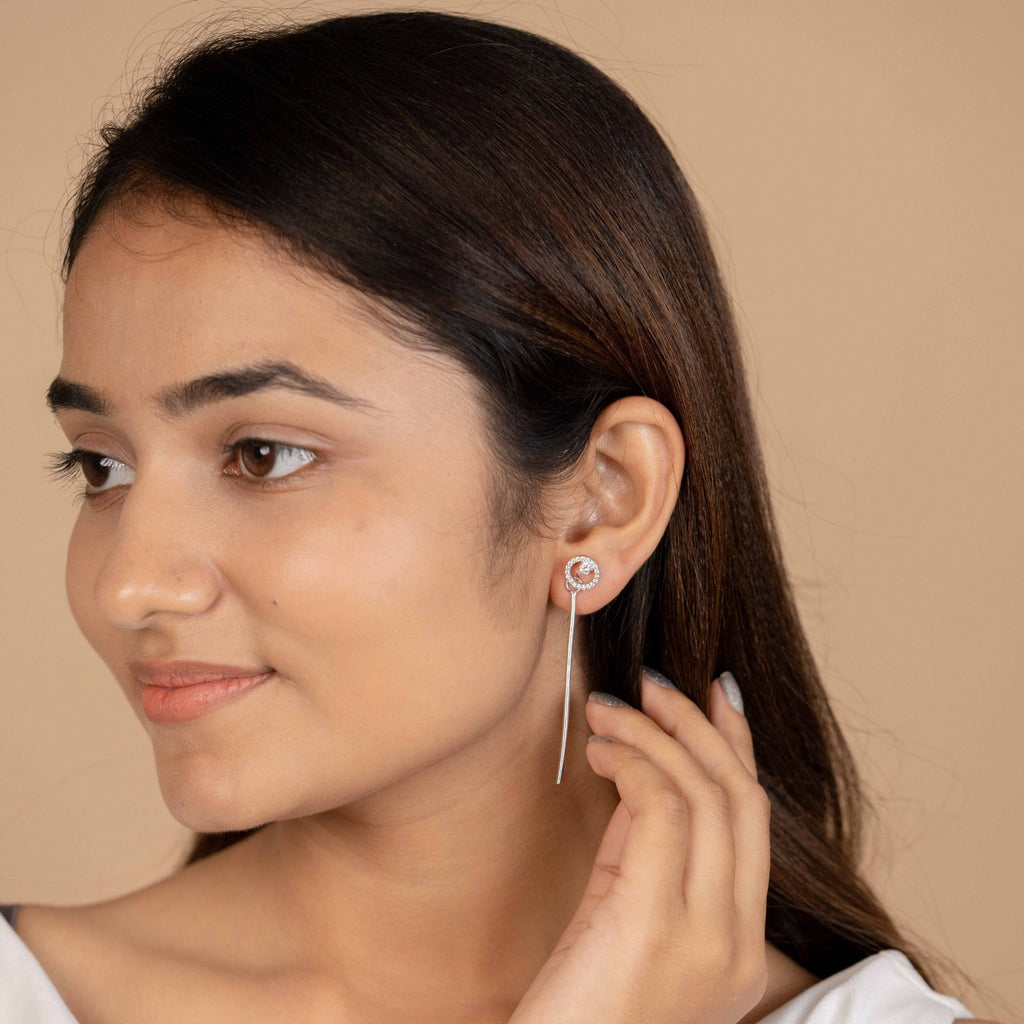 Silver Elegant & Premium Earrings - Grace with a little glamour.