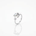 Silver Celeste Butterfly Ring