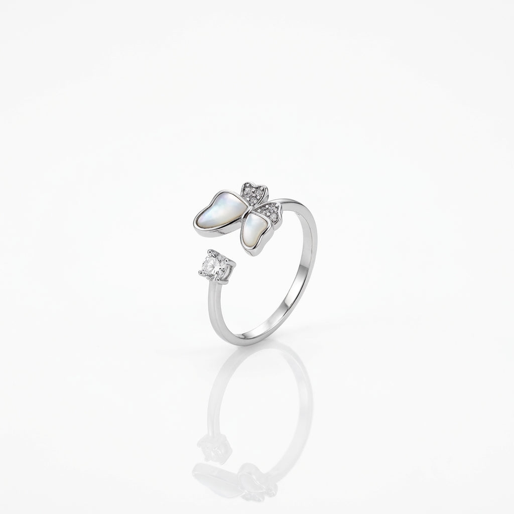 Celeste Butterfly 925 Silver Ring - Quiet jewellery. Strong presence.