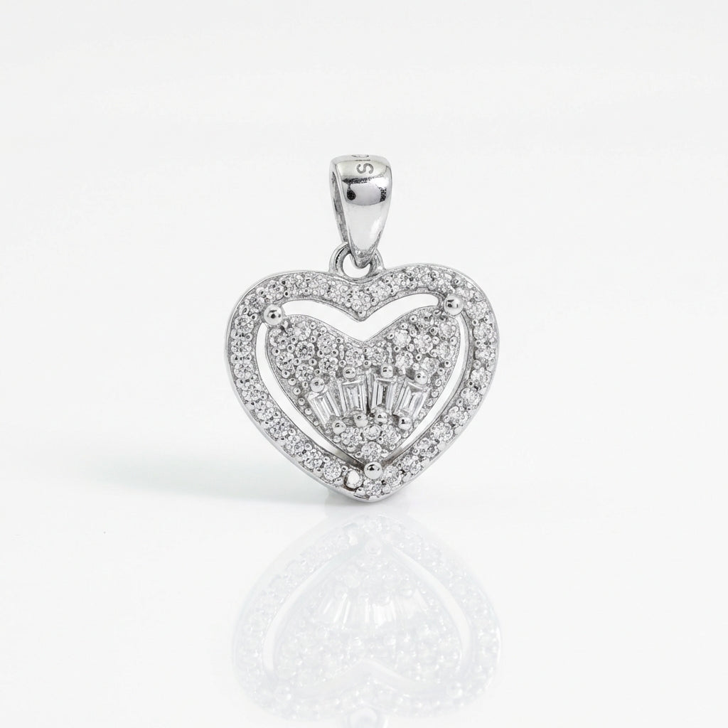 Modern Classic 925 Silver Pendant - A little sparkle for everything you’ve achieved.