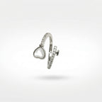 Heart Crush 925 Silver Ring – Cute Romantic Ring for Everyday Style