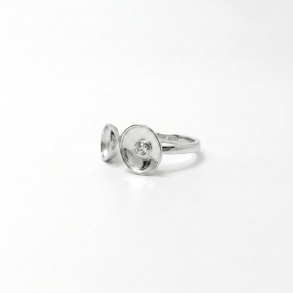 Always On Point 925 Silver Ring
