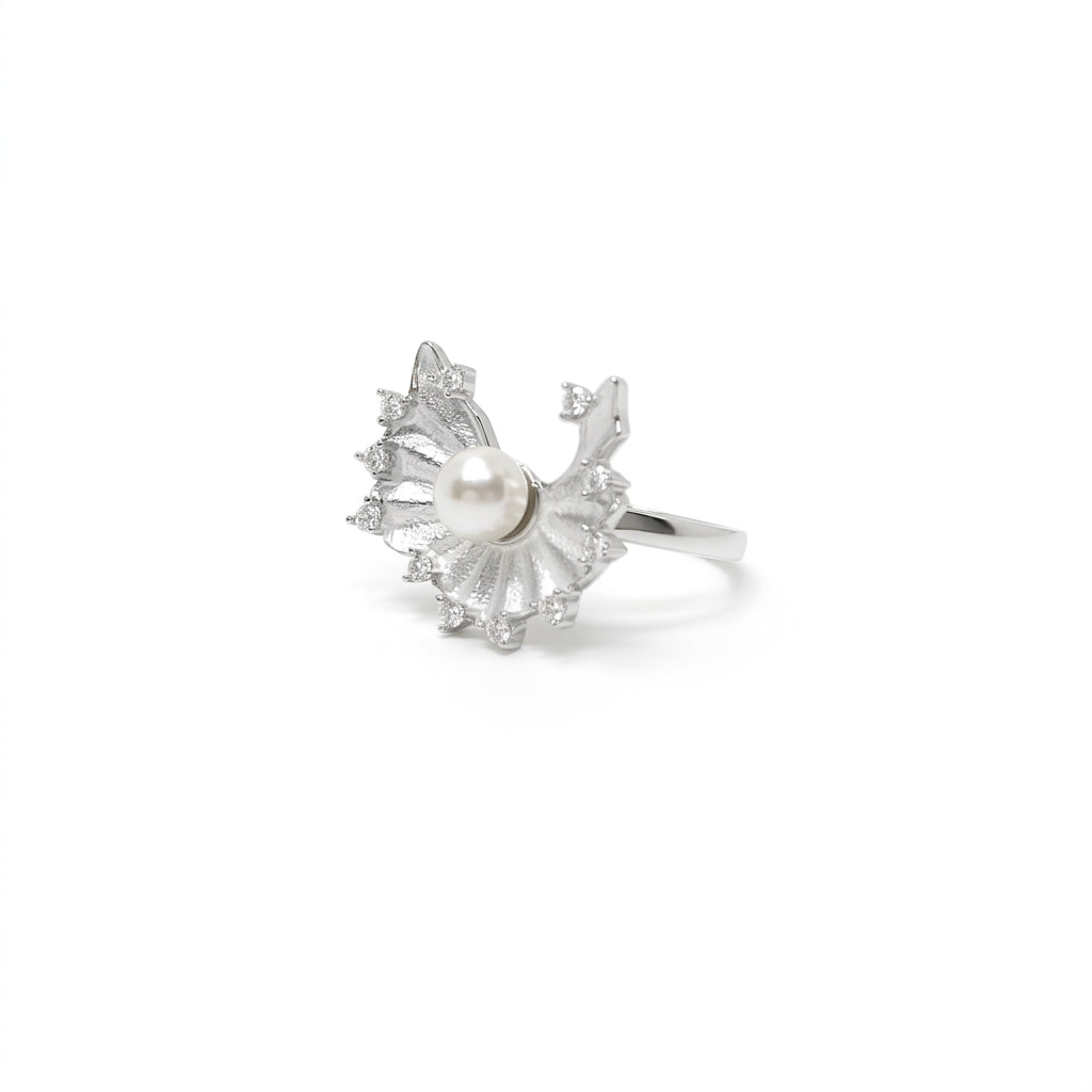 Aurora Twist 925 Silver Ring