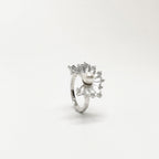 Aurora Twist 925 Silver Ring
