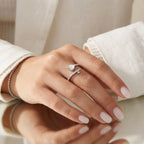 Heart Crush 925 Silver Ring – Cute Romantic Ring for Everyday Style