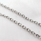 Luxury Slim 925 Silver Chain Necklace – Everyday Chic Statement