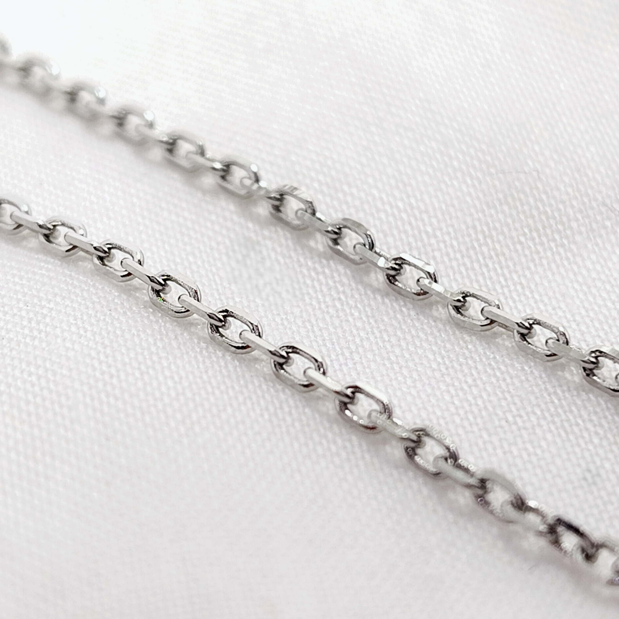 Luxury Slim 925 Silver Chain Necklace – Everyday Chic Statement