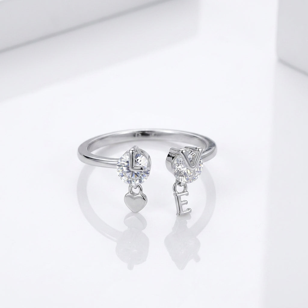 Infinity Love 925 Silver Ring – Symbolic Forever Love Ring